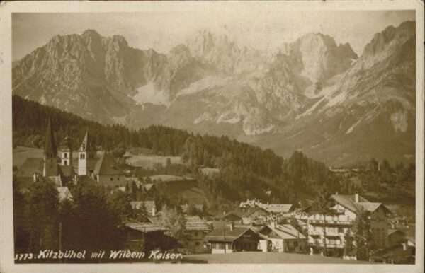 Kitzbuehel Tirol Wildem Kaiser