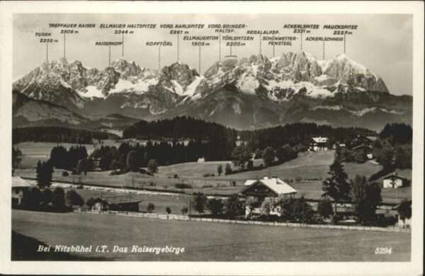 Kitzbuehel Tirol Kaisergebirge