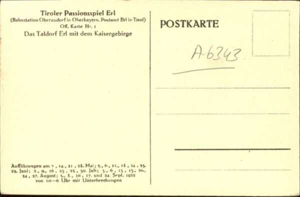 Erl Tirol Tiroler Passinsspiel – Bild 2