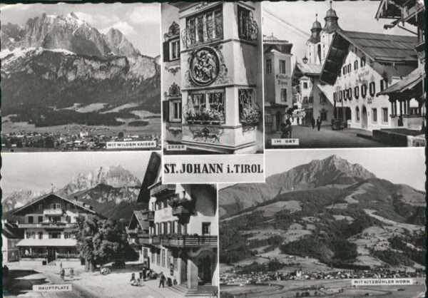 St Johann Tirol Kitzbühelerhorn Wilden Kaiser Hauptplat