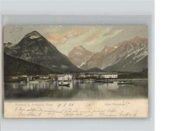 Pertisau Achensee Achensee Boot