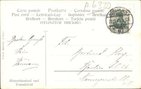 Hinterbaernbad Totenkirchl – Bild 2