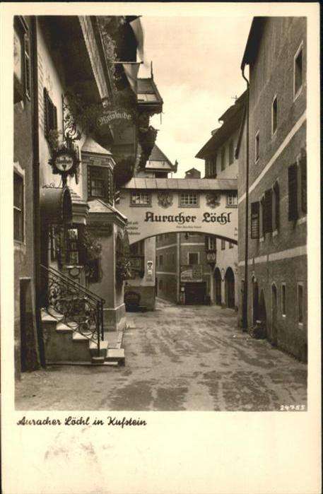 Kufstein Tirol Auracher Löchl