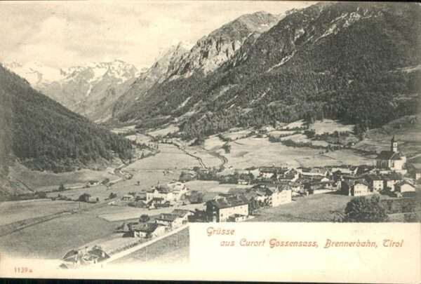 Gossensass Suedtirol Brennerbahn