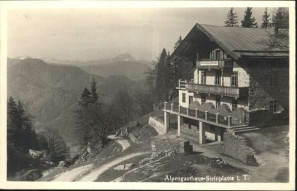 Waidring Tirol Gasthaus Steinplatte