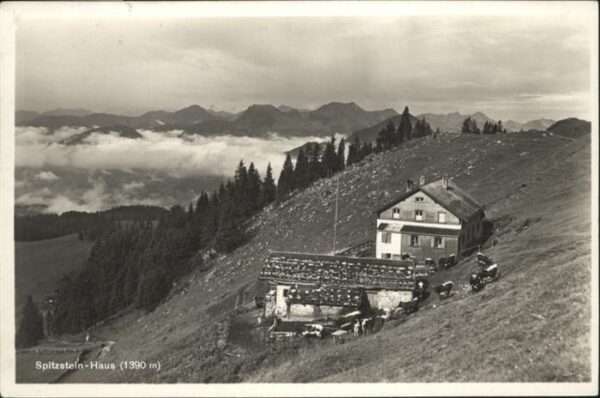 Kufstein Tirol [Stempelabschlag] Spitzstein Haus