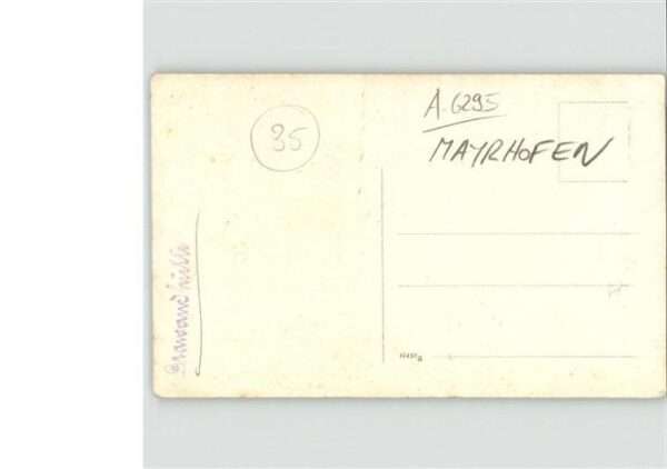 Mayrhofen Zillertal [Handschriftlich] – Bild 2