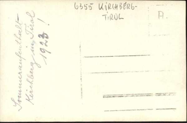 Kirchberg Tirol [Handschriftlich] – Bild 2
