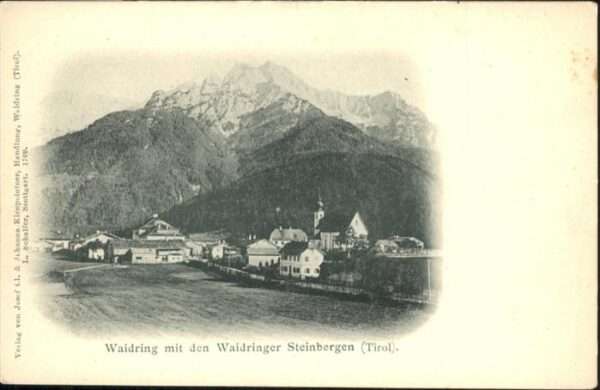Waidring Tirol Waidringer Steinbergen