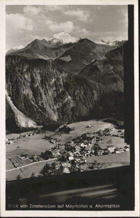 Mayrhofen Zillertal Ahornspitze