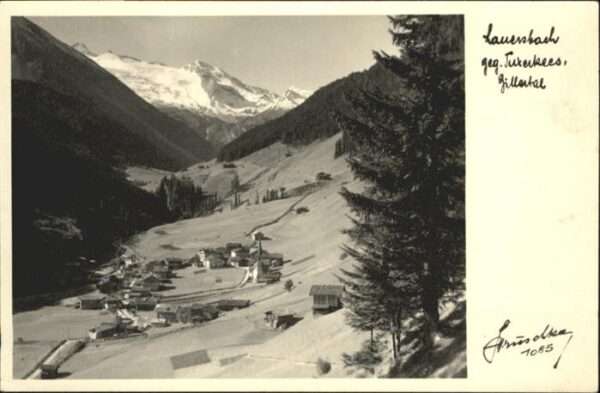 Lanersbach Tuxerkees Zillertal