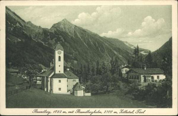 Brandberg Tirol Brandbergerholm Zillertal Kirche