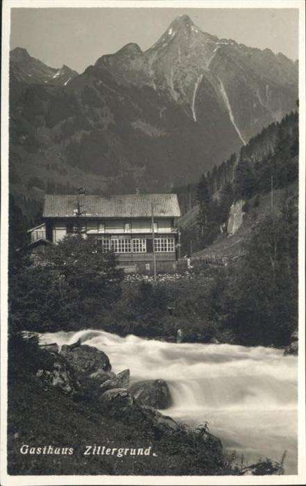 Zillertal Tirol Gasthaus Zillergrund