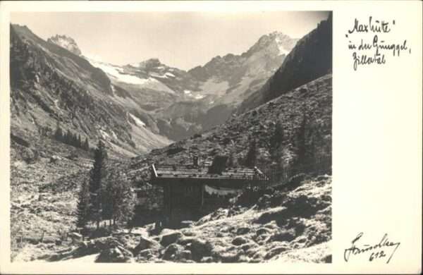 Mayrhofen Zillertal Maxhütte Zillertal
