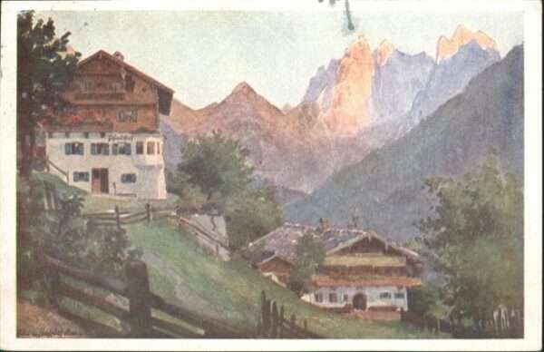 Kufstein Tirol Kaisergebirge Künstler Mazzetti