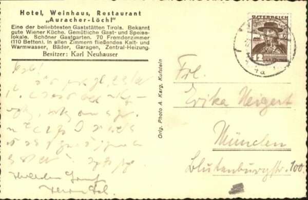 Kufstein Tirol Hotel-Weinhaus-Restaurant Auracher Löch – Bild 2