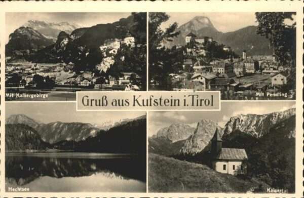 Kufstein Tirol Pendling Kaisertal Hechtsee