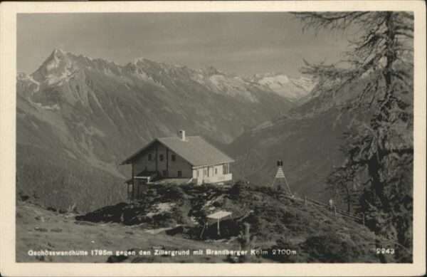 Tux Gschösswandhütte Zillertal