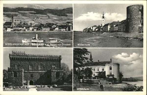 Poechlarn Weiserturm Urfahrturm Schloss
