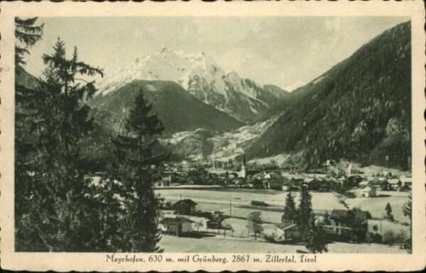 Mayrhofen Zillertal Grünberg Zillertal