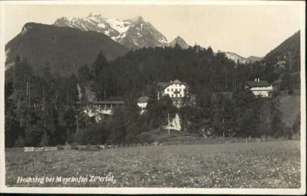 Mayrhofen Zillertal Hochsteg Zillertal