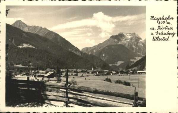 Mayrhofen Zillertal Grünberg