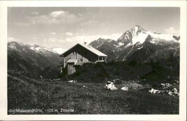 Mayrhofen Zillertal Gschösswandhütte