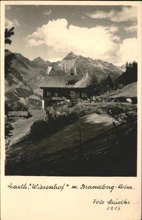 Mayrhofen Zillertal Gasthaus Wiesenhof Brandberg