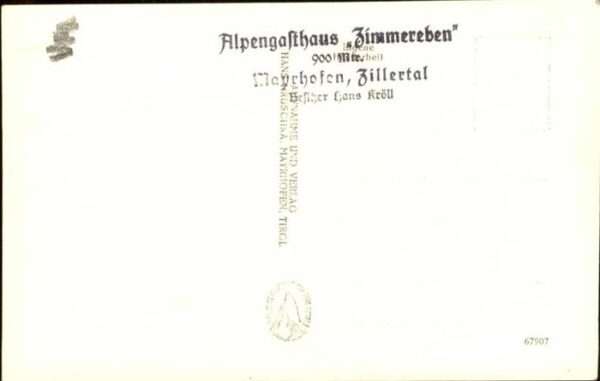 Mayrhofen Zillertal Gasthaus Zimmereben – Bild 2