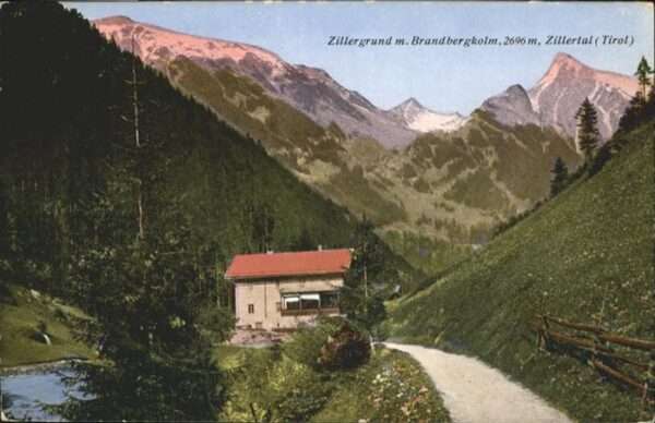 Zillertal Tirol Zillergrund