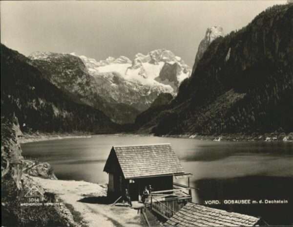 Gosau Oberoesterreich See Dachstein