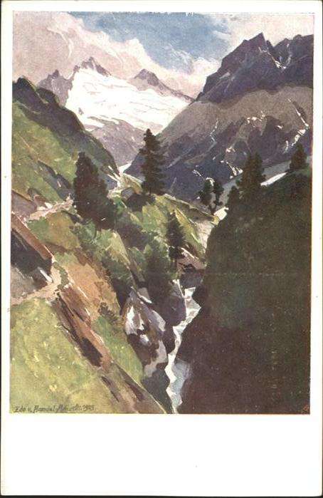 Mayrhofen Zillertal Berlinerhütte Künstler Ebo Mazzetti