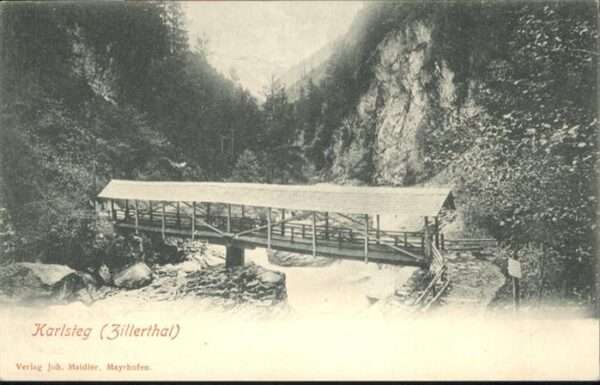 Mayrhofen Zillertal Karlsteg Zillertal