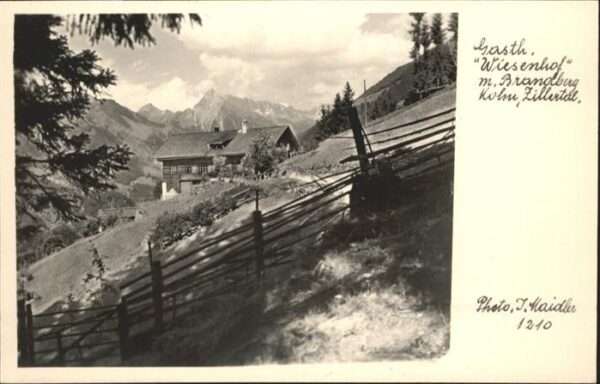 Brandberg Tirol Gasthaus Wiesenhof