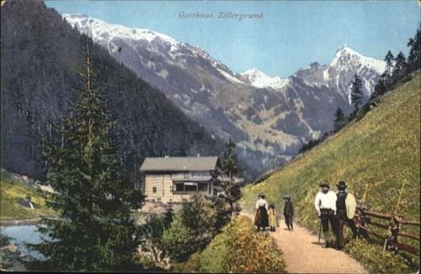 Mayrhofen Zillertal Gasthaus Zillergrund