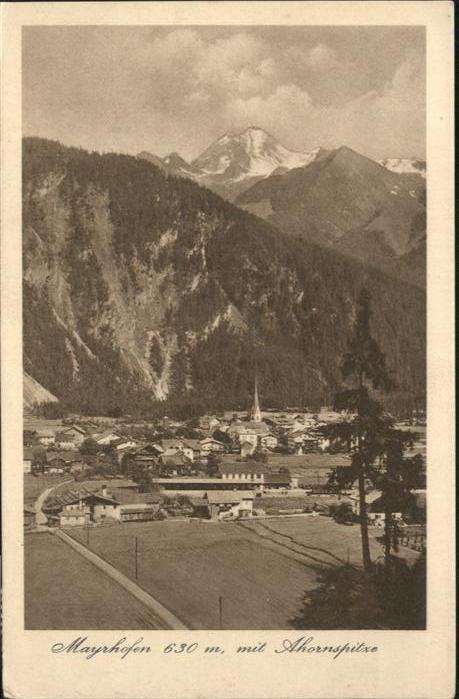 Mayrhofen Zillertal Ahornspitze