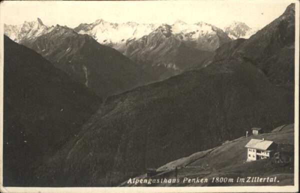 Mayrhofen Zillertal [Stempelabschlag] Gasthaus Penken
