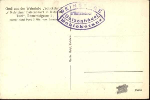Kufstein Tirol Weinstube Schicketanz Batzenhäusl – Bild 2