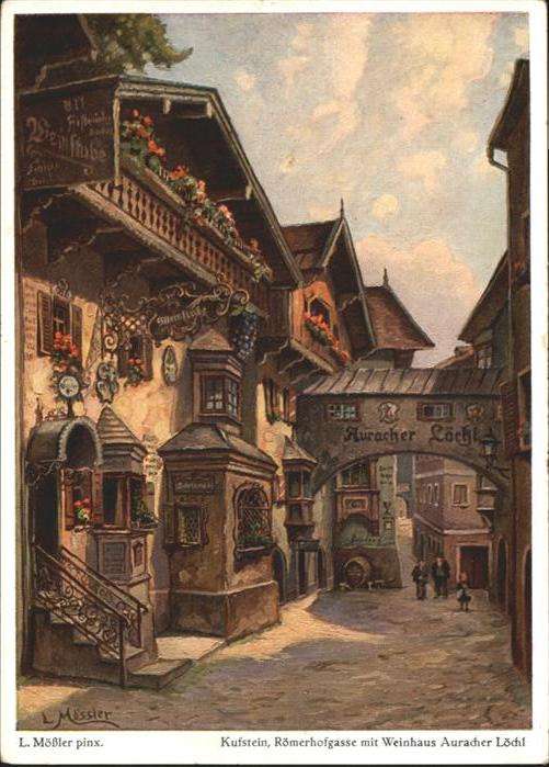 Kufstein Tirol Römerhofgasse Weinhaus Auracher Löchl K