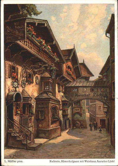 Kufstein Tirol Römerhofgasse Weinhaus Auracher Löchl K