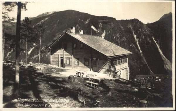 Mayrhofen Zillertal Gasthaus Zimmereben