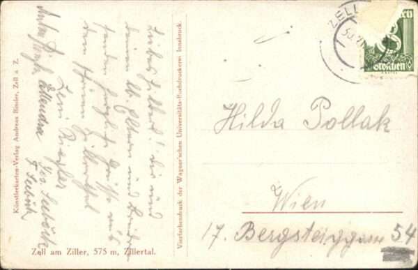 Zell Ziller Tirol [Stempelabschlag] – Bild 2