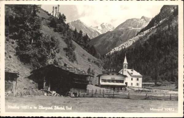 Haeusling Zillertal Zillergrund