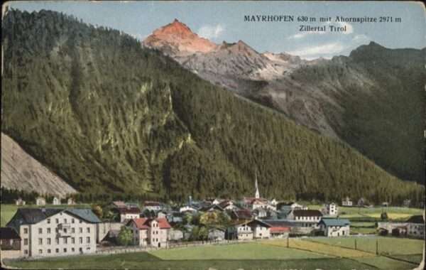 Mayrhofen Zillertal Ahornspitze
