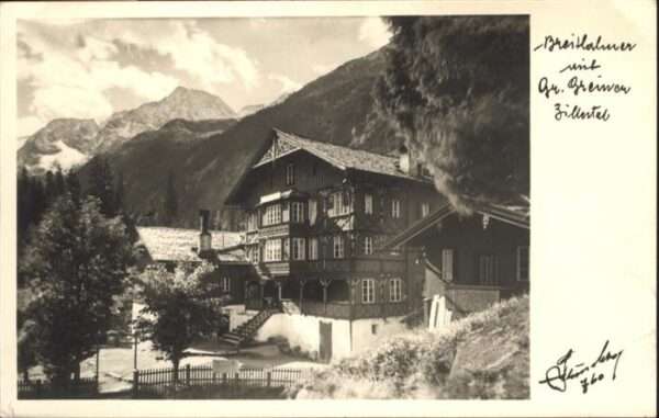 Ginzling Gasthof Pension Breitlahner