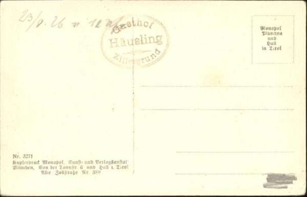 Mayrhofen Zillertal Gasthof Häusling – Bild 2