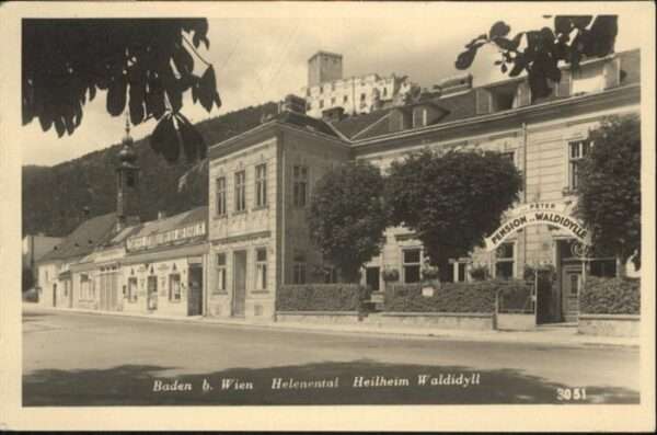 Baden Wien Pension  Waldidylle