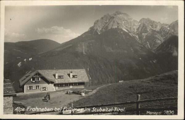 Fulpmes Tirol Alpe Frohneben