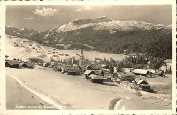 Riezlern Kleinwalsertal Vorarlberg Hochifen