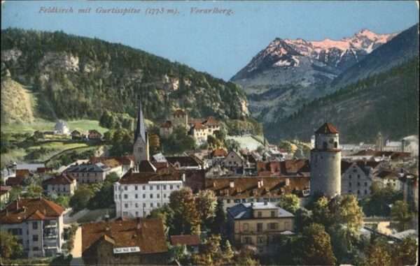 Feldkirch Vorarlberg Gurtisspitze Vorarlberg